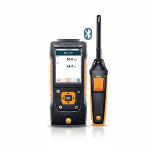 High Precision Testo440 Industrial Digital <b>Temperature</b> Humidity Meter Multi-Function Set <b>Wireless</b> for Bluetooth Ventilation ODM - Product Image 2
