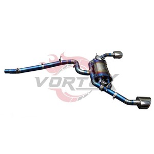 Sistema de Escape de Aleación de Titanio Azul Vortex para Audi S3 2013-2023, Silenciador Catback Ligero de Alto Rendimiento - Product Image 3