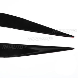 1 Par de Cubiertas Decorativas para Faros Delanteros Negros para BMW Serie 4 M3 M4 F32 F33 F36 F80 F82 F83, Adhesivos para Automóviles - Product Image 4