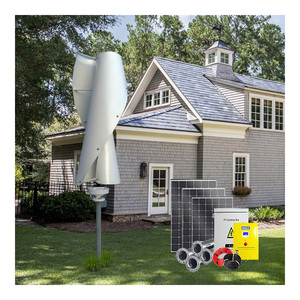 ระบบพลังงานลมฟรี 48V สำหรับติดตั้งบนหลังคา กังหันลม 15kw 10kw 5KW กังหันลมแนวตั้งสำหรับใช้ในบ้าน R&X-SV ผู้ผลิตจากจีน กังหันลมแนวตั้ง - Product Image 1