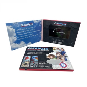 Livre vidéo de voeux Livre vidéo Livre vidéo LCD de haute qualité pour publicité - Product Image 3