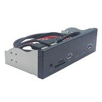USB3.2 GEN1 Front Panel 5G Optical Drive Bay 5 Ports USB+TYPE-C+SD/TF+Headset Integrated