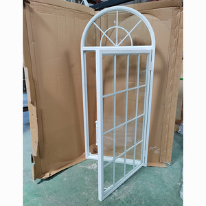 Arched <strong>Window</strong> with Grill Design Glass <strong>Window</strong> French <strong>windows</strong> with Arches - Product Image 5