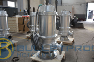 Bomba de Aguas Residuales Antiobstrucción de Servicio Pesado a Prueba de Explosiones, Certificada para Uso Municipal, de Acero Inoxidable SS304/SS316, con 3 Fases, 50/60Hz, Flujo de 100-600 M3/h - Product Image 2