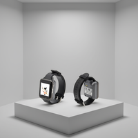 Montre connectée T-Watch S3 ESP32-S3 LoRa avec écran TFT carré, batterie 470 mAh, mémoire flash 16 Mo, carte de développement programmable DIY pour