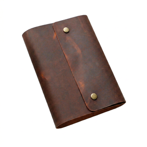 Three <b>ring</b> <b>binder</b> refillable Handmade Genuine Leather journals notebook diary <b>Ring</b> <b>Binder</b> Diary-Refillable paper sketchbook - Product Image 1