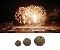 Coques de feux d'artifice de sécurité matériaux 2 pouces à 12 pouces papier de feux d'artifice hémisphère coque vide
