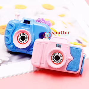 2025 최고 판매 DIY 어린이 프로젝션 카메라 교육 완구 3d 보고 귀여운 만화 동물 카메라 장난감 생일 파티 - Product Image 2