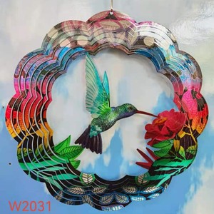 Campana de Viento de Acero Inoxidable, Colorida, de Metal, de 15 cm, 30 cm, 10 cm, Decoración para Jardín Exterior - Product Image 3