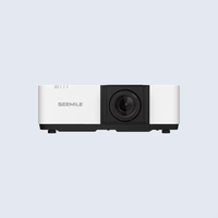 Projecteur EL750U 7500 Lumens, projecteur laser DLP avec résolution WUXGA, prise en charge 4K Active 3D, mise au point manuelle, déplacement du zoom.