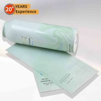 Op maat gemaakte krimpfolie PVC PET hittegevoelige krimpfolie bedrukte hoeslabel voor cosmetische blikjes en flessen