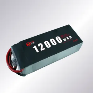 22,8 V 12000mAh 12Ah6S alta velocidad 25C batería li-po fabricación HD UAV POWER para drone UAV batería viento fijo Vtol multirotor