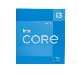 Procesador Intel Core I3-12100 (12M de Caché, hasta 4.30 GHz) FC-LGA16A, CPU de Escritorio en Bandeja o Caja para Computadora - Product Image 1