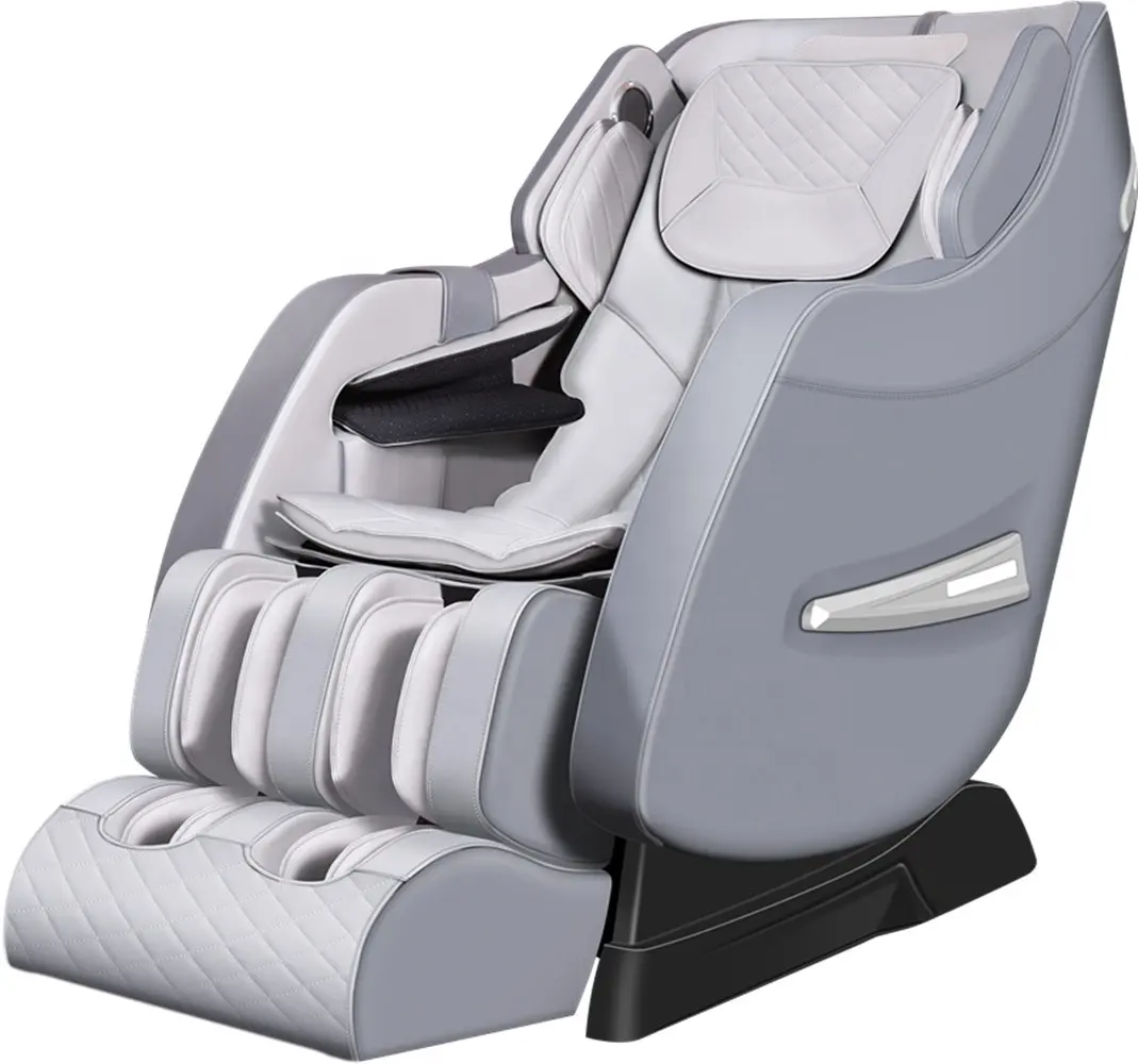 도매 4D OEM ODM 물리 치료 장비 럭셔리 가죽 SL 트랙 전기 fauteuil de 마사지 의자 무중력