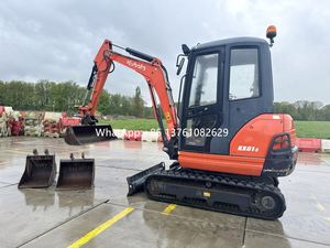 Excavadora Kubota KX61 Usada, Fabricada en Japón, de 2.5 Toneladas, en Buenas Condiciones - Product Image 4