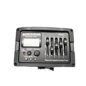 อุปกรณ์รับสัญญาณกีตาร์อะคูสติก EQ Pream TEQ-5 5 แบนด์อีควอไลเซอร์พร้อมจูนเนอร์โครมาติกจอแอลซีดี - Product Image 1