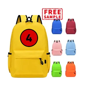 A buon mercato vendita calda personalizzato benvenuto moda Golden fornitore di borse da scuola verde Mixte borsa da scuola impermeabile borsa da scuola