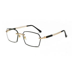 Lunettes de <span class=keywords><strong>lecture</strong></span> avec monture noire, verres PC, protection anti-lumière bleue, unisexe, été <span class=keywords><strong>2022</strong></span> - Product Image 2