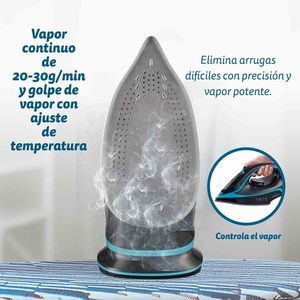 Ferro da Stiro a Vapore Grunkel AnodiPress 3200W con Piastra Anodizzata - Product Image 2