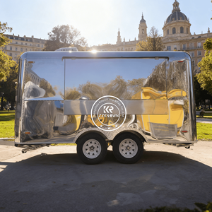 Remolques de Comida Móviles para Hornos de Pizza, Food Truck, Remolque de Comida Rápida, Remolque de <span class=keywords><strong>Tacos</strong></span> Totalmente Equipado, Carrito de Café Móvil - Product Image 4