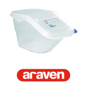Contenedor Apilable Araven GN 1/3 de Polipropileno 39.5 x 20 x 20 h cm, Equipo Gastronorm Profesional, Suministros para Hostelería y Catering - Product Image 4