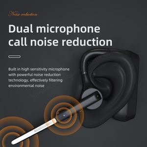 Longue durée de vie de la batterie simple oreille BT 5.2 <span class=keywords><strong>casque</strong></span> <span class=keywords><strong>avec</strong></span> micro antibruit écouteur mains libres pour bureau d'affaires course conduite - Product Image 6