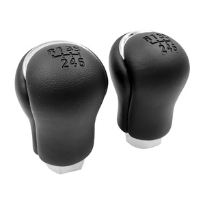 Car <b>Gear</b> <b>Knob</b> 6 Speed Manual Leather Black Ergonomic For Hella <b>Gears</b> - Product Image 3