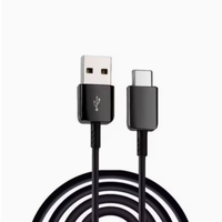 Kabel Data USB-A USB-C Pengisian Cepat Premium 1.2m 15W 9V untuk S8/S8+/S9/S9+/S10/S10+/Note 8/9 Logam Plastik Nilon PVC/Nilon