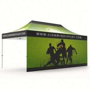 Carpa de Exhibición para Ferias Comerciales, Anti-UV, Impermeable, Plateada, de 3x3 m (10x10 pies), con Cuatro Esquinas, de Tela Oxford, Venta al por Mayor y Menor del Fabricante - Product Image 3