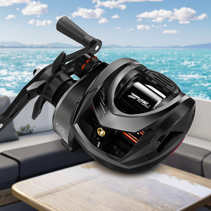 Mulinello da Pesca HASIDA Giu 99 Carbon <span class=keywords><strong>BFS</strong></span> con Freno Magnetico a Sospensione Dinamica 3D, NMB SIC BB, Rapporto 8.1:1, Potenza di Trascinamento 4KG - Product Image 4