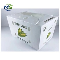Cartons à légumes ventilés en PP alvéolaire, recyclables et réutilisables, pour le transport, le stockage et la présentation sur les marchés fermiers et en supermarchés