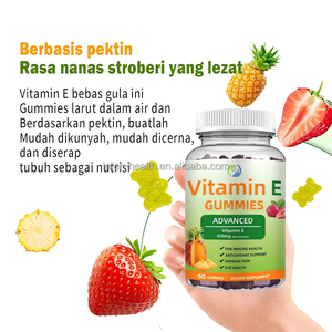 Gomitas de Vitamina <span class=keywords><strong>E</strong></span> de Marca Propia Ausreson, Suplementos de Biotina y Colágeno, Gomitas Orgánicas de Vitamina <span class=keywords><strong>E</strong></span> para la Piel y el Cabello - Product Image 2