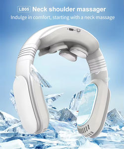 Masajeador de Cuello Eléctrico Plegable con Pulso, Control Remoto e Inalámbrico, Masaje Portátil con Compresas Frías y Calientes - Product Image 6