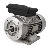 Moteur électrique monophasé B3 B14 B5 B35 370W 550W 1100W 220V, moteur asynchrone AC pour la conversion d'énergie à haute efficacité