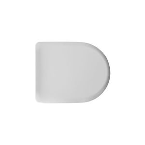 D061 Tapa de inodoro moderna de doble bisagra, material de urea termoestable PP, bidés electrónicos cuadrados alargados para uso en baño - Product Image 1
