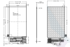 Panel de Pantalla AMOLED E-Paper de 5 Pulgadas con 720x1280 Píxeles, Interfaz MIPI, a Todo Color - Product Image 6