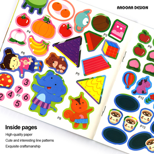 Pour les enfants de plus de 3 ans, livres pour enfants personnalisés, jouets, livres d'histoires avec autocollants, livres à colorier et livres imprimés - Product Image 2