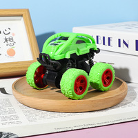 Voiture de cascade professionnelle 4x4 à inertie - Véhicule tout-terrain à grandes roues - Voiture jouet en plastique durable à l'échelle 1:5 pour garçons et tout-petits