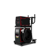 Machine de soudage laser à fibre portative 5-en-1 haute efficacité 1500W à refroidissement par air pour le soudage, la découpe, le nettoyage et le soudage de batteries des métaux