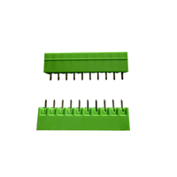 Connecteur de montage sur circuit imprimé (PCB) 3,81 mm, bornier à broches droites, pas de 3,81 mm, 8A 300, référence Fabricant 15EDGVC