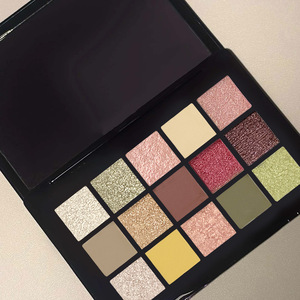 Palette de fards à paupières mats imperméables 15 couleurs Capell, thème Alien, blush, illuminateur, contour, ombrage sous les yeux, tout-en-un - Product Image 4