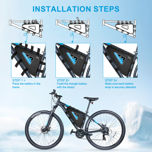 48V-72V 60 Volt e-bike Pin trường hợp khó khăn & tam giác mềm túi tương thích với 1500W-5000W động cơ 20ah-40ah Dung lượng pin - Product Image 6
