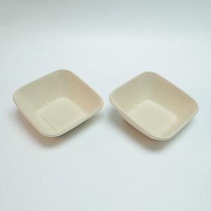 Nouvelle conception de contenants alimentaires jetables biodégradables personnalisés, bol à salade jetable - Product Image 3