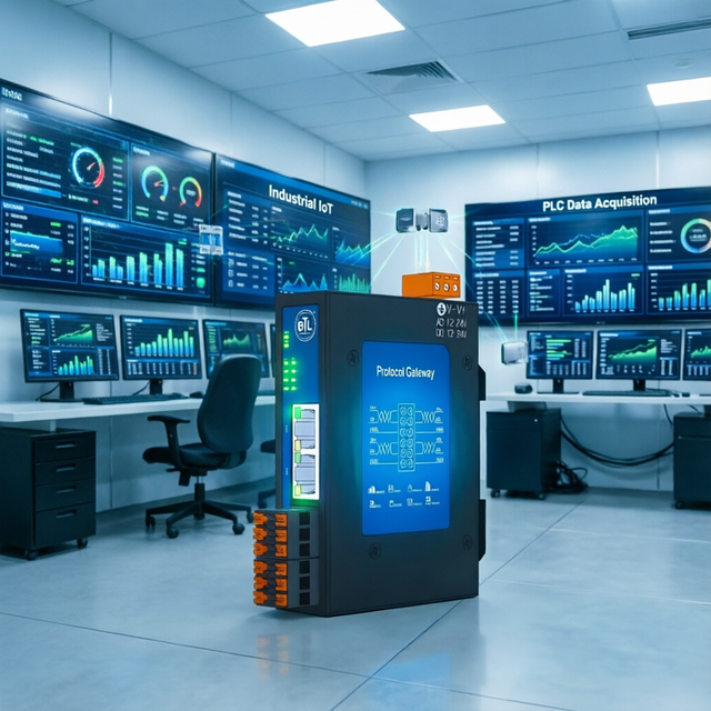 Sunfull Industrial Edge Computing Gateway Modbus RTU/TCP to IEC104 OPC UA Converter for Factory Automation & Remote Monitoring