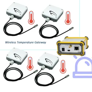 iot solutions LoRaWAN temperature measuring device wireless 4 set recorder temperature sensor temperature data logger