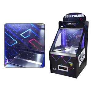 Machine à poussoir de pièces <span class=keywords><strong>7STAR</strong></span> avec bouton d'arrêt de jeu, trou bonus pour poussoir de pièces, machine d'arcade à poussoir de pièces 365, personnalisation - Product Image 3