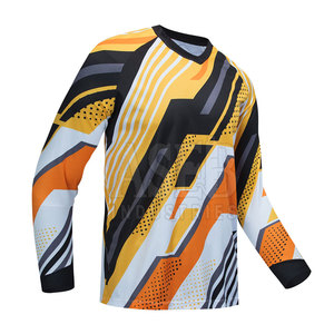Personalizar Diseño Motocross Riding Jersey Venta al por mayor Motociclismo Camisetas Profesional Motocross Riding Jersey - Product Image 2