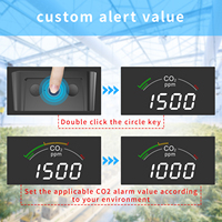 Détecteur de dioxyde de carbone NDIR Portable intelligent PTH-9CW, moniteur de capteur de compteur de Co2