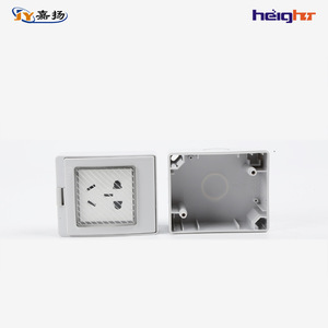 Heighzt - Estación de Carga para Exteriores con 5 Tomas de Corriente, Impermeable IP55, Caja de Tomacorrientes Resistente a la Lluvia para Jardín y Baño, Personalizable - Product Image 4