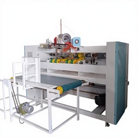 Máquina de Grapado Automática Eléctrica de Precisión con Doble Servo para Cartón Corrugado, con PLC y Rodamientos - Alta Eficiencia y Fácil Manejo
